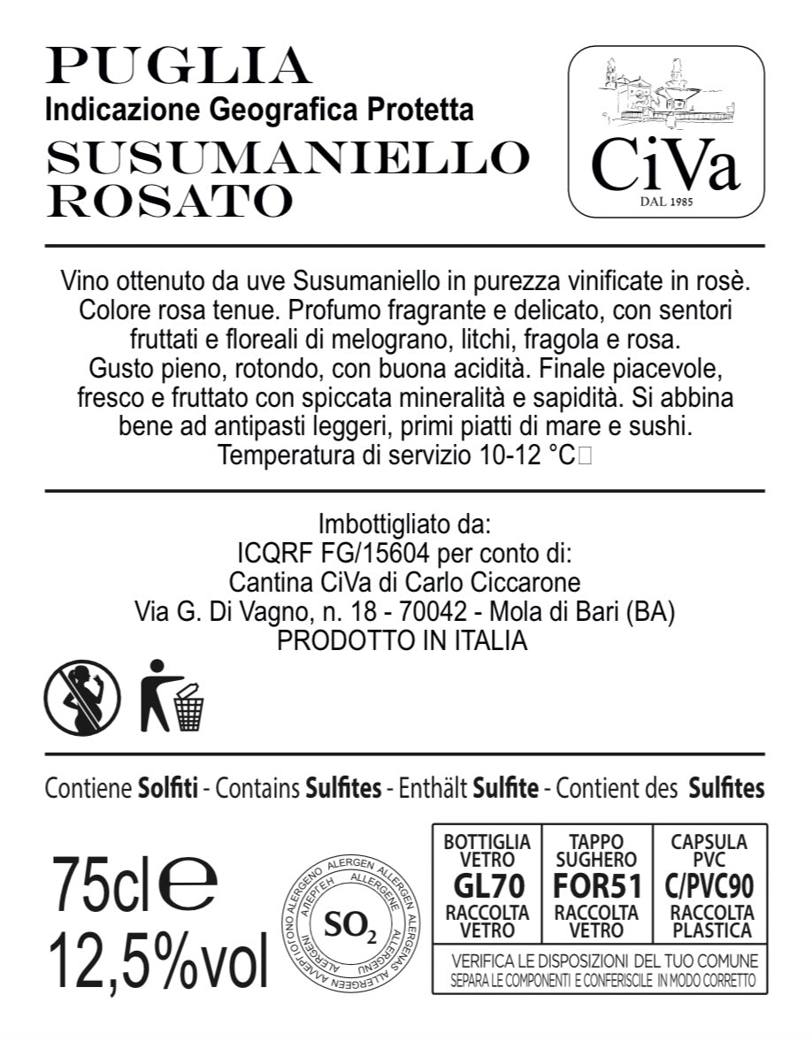 La Regina Susumaniello Rosato